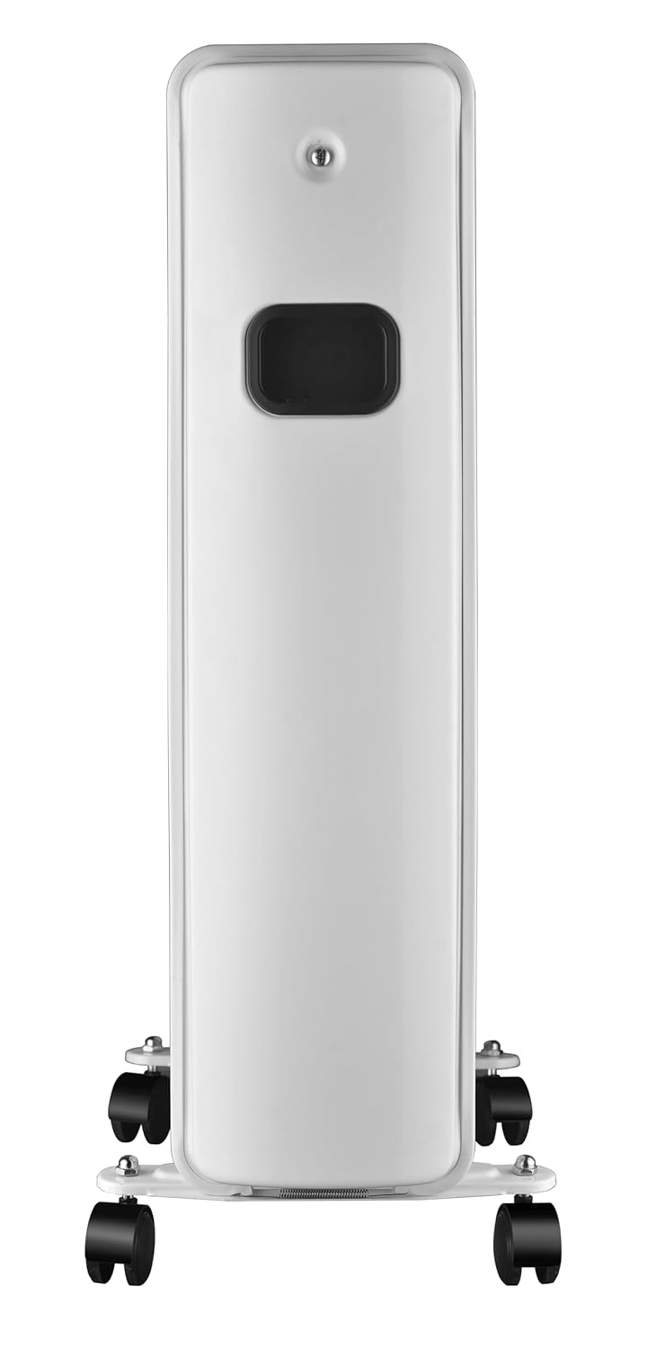 Russell Hobbs ROR13DF 2900W 13-Fin Oil Filled Radiator Room Heater | Smart Digital Heating, Wide Temp Range, 24H Timer, Intelligent Modes, Safety Protection | LED Touch, Foldable Wheels Mahajan Electronics Online