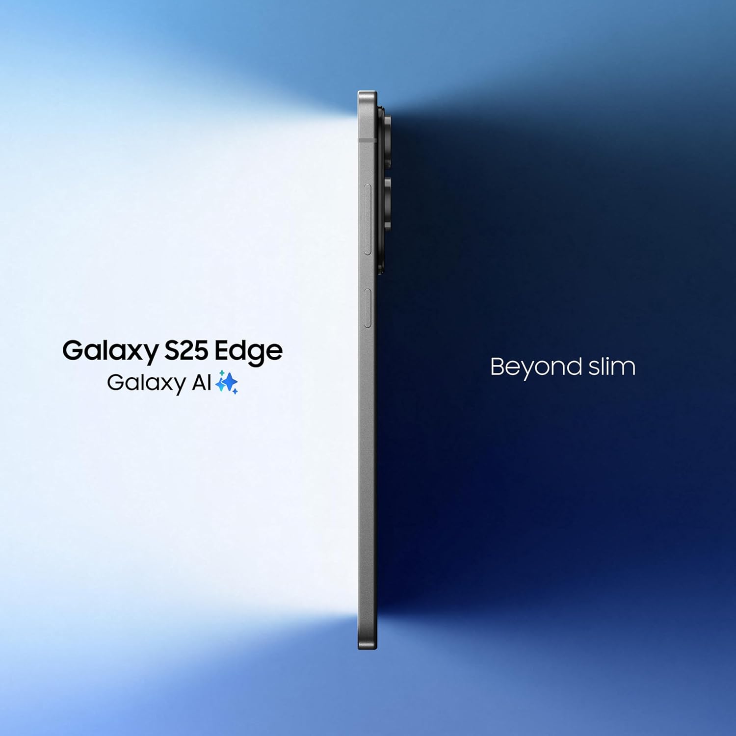 Samsung Galaxy S25 Edge 5G AI Smartphone (Titanium JetBlack, 12GB RAM, 256GB Storage) | Precision Built with Titanium | Ultra-Sleek and Premium with a 200 MP Camera | Snapdragon 8 Elite for Galaxy Mahajan Electronics Online