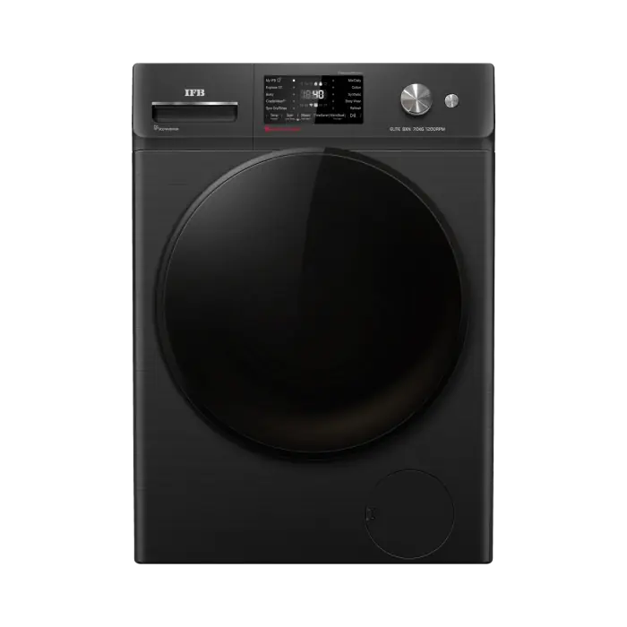 IFB Elite BXN 7012HK Front Load Washing Machine 7 kg | 1200 | Black Hairline Finish Mahajan Electronics online