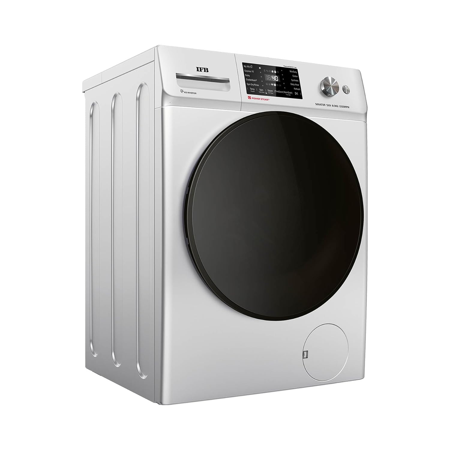IFB Senator SXN 8012K CMS DeepClean® 8 kg Front Load Washing Machine with Eco Inverter Motor Mahajan Electronics Online
