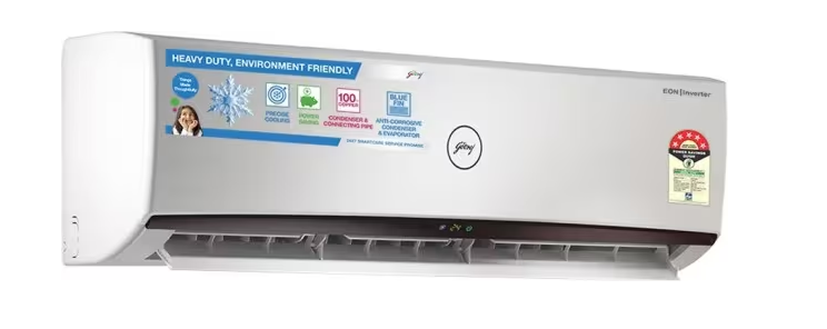 Godrej 2.0 Ton 5 Star,  5-In-1 Convertible Cooling, Inverter Split AC (2023 Model, AC SIC 24LTC5-WWR, White)