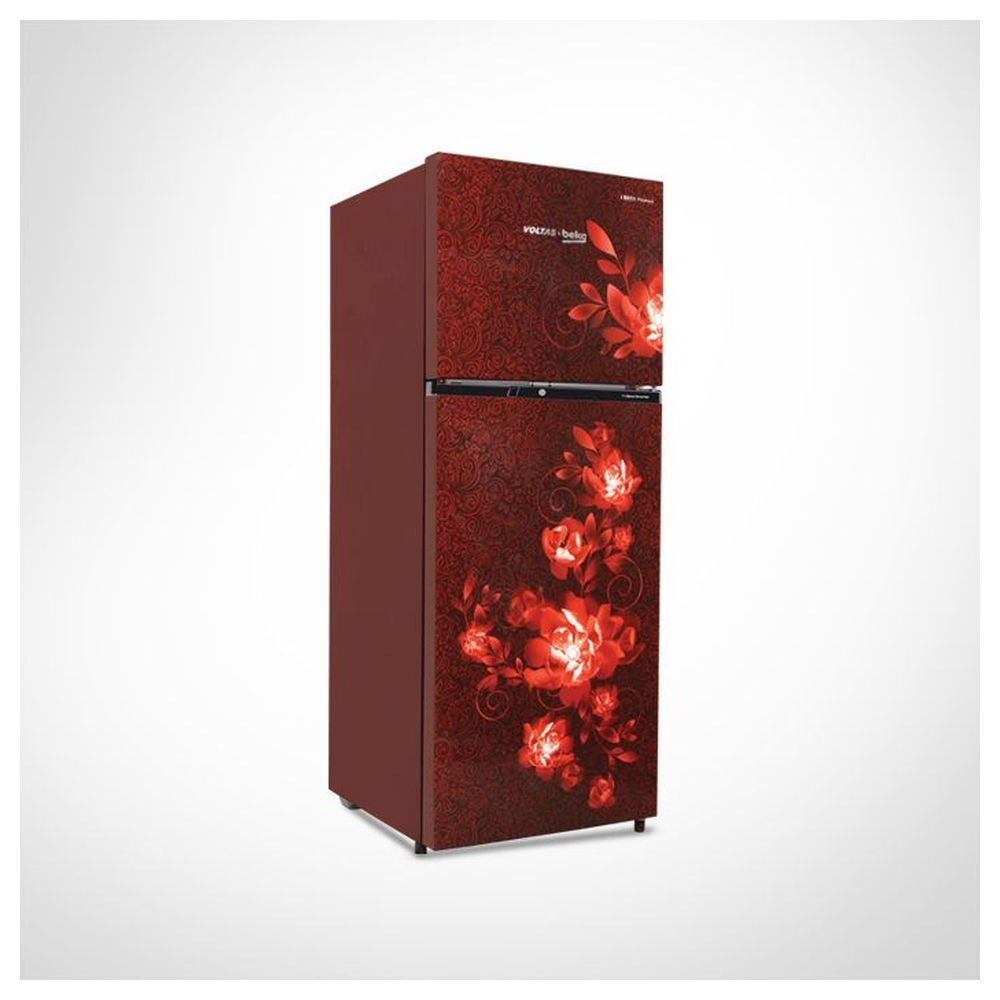 Voltas Beko RFF295C/WPCWR0I0000GD 250L 3 Star Frost Free Double Door Refrigerator Celin Wine Mahajan Electronics Online