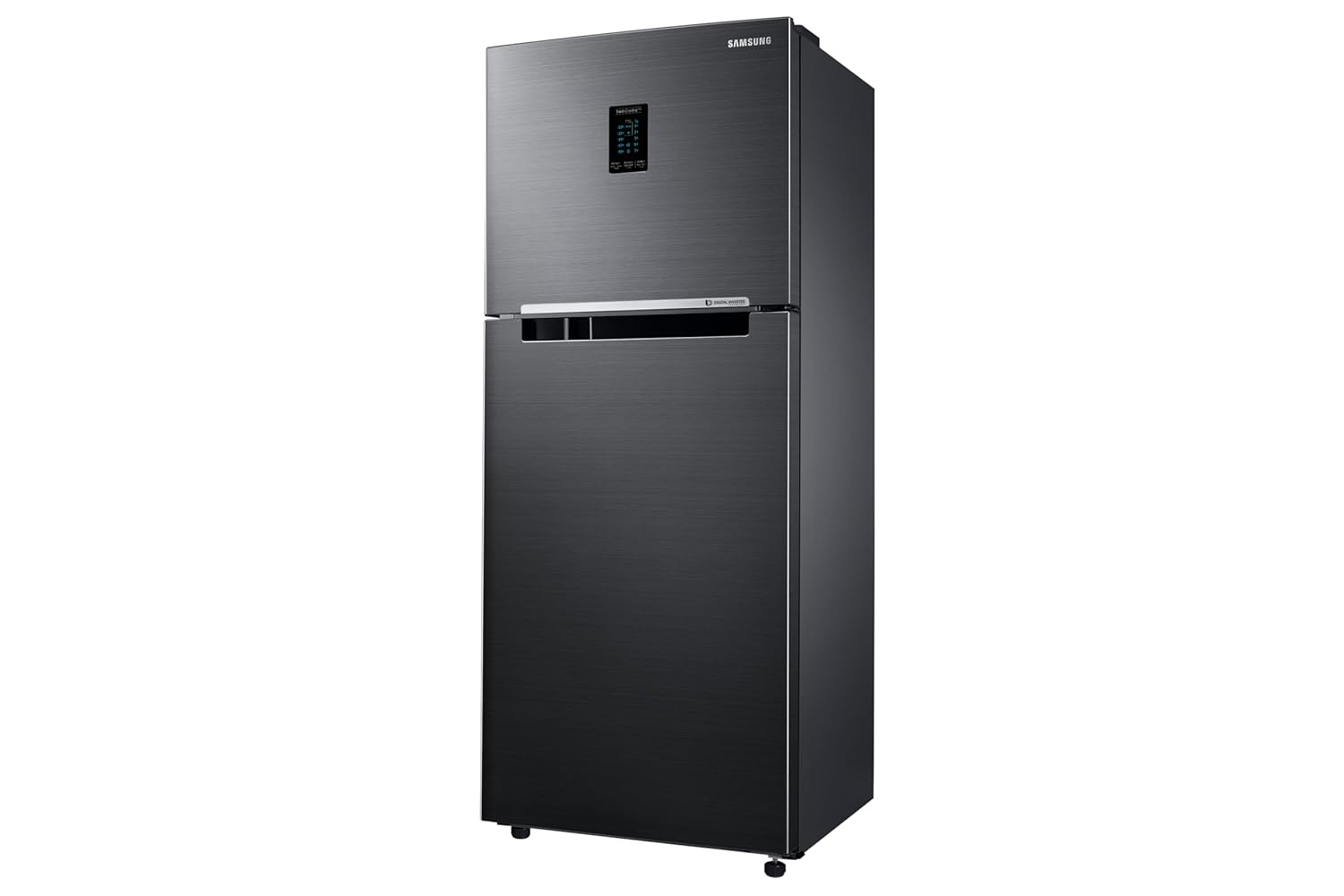 Samsung RT31H4522BX/HL301 L, 2 Star, Convertible 5-in-1 Digital Inverter with Display Frost Free Double Door Refrigerator ( Luxe Black, 2026 Model) Mahajan Electronics Online
