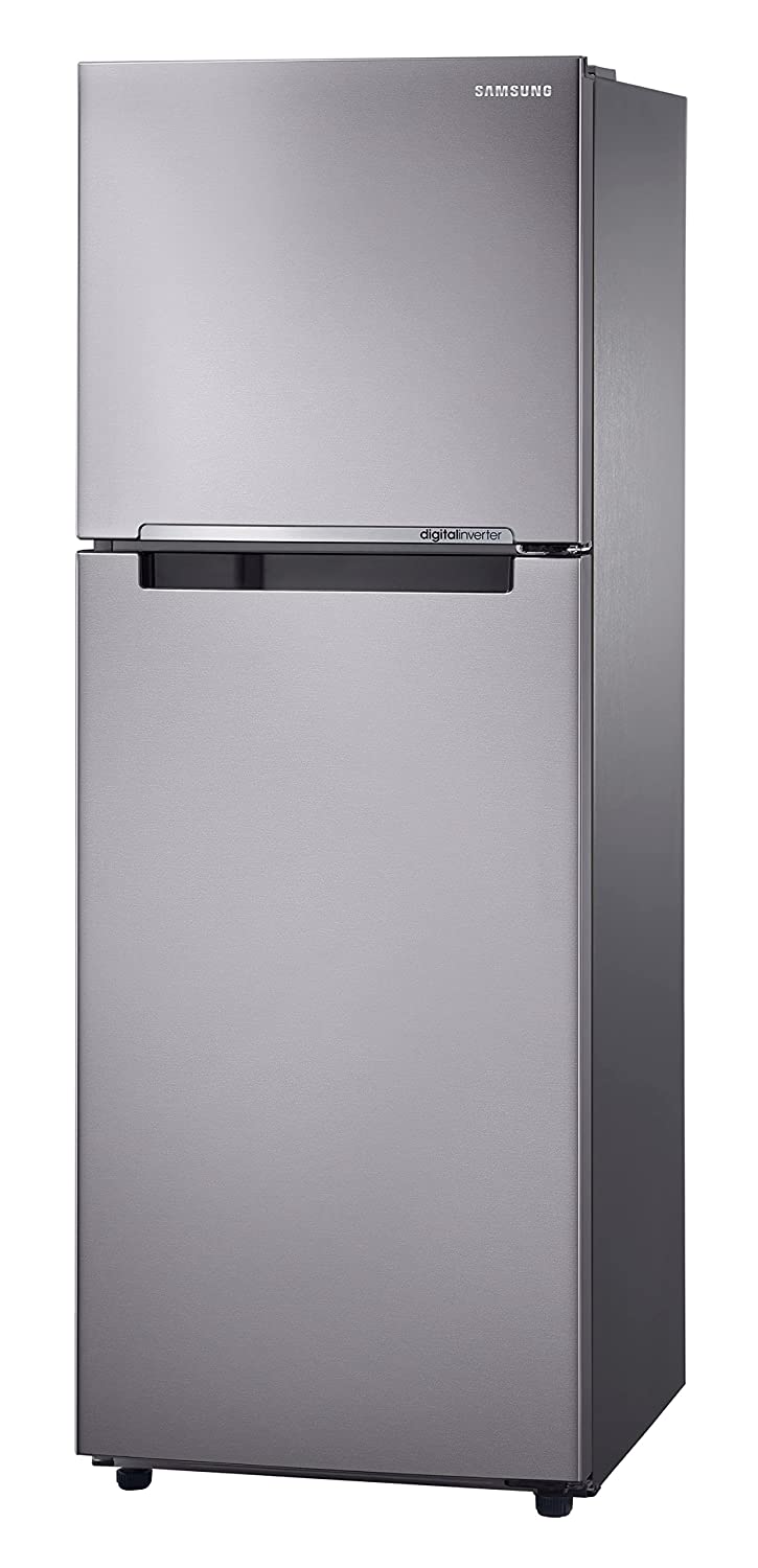 Samsung 236L 2 Star Inverter Frost-Free Double Door Refrigerator (RT28C3042S8/NL,Elegant Inox 2023 Model) - Mahajan Electronics Online
