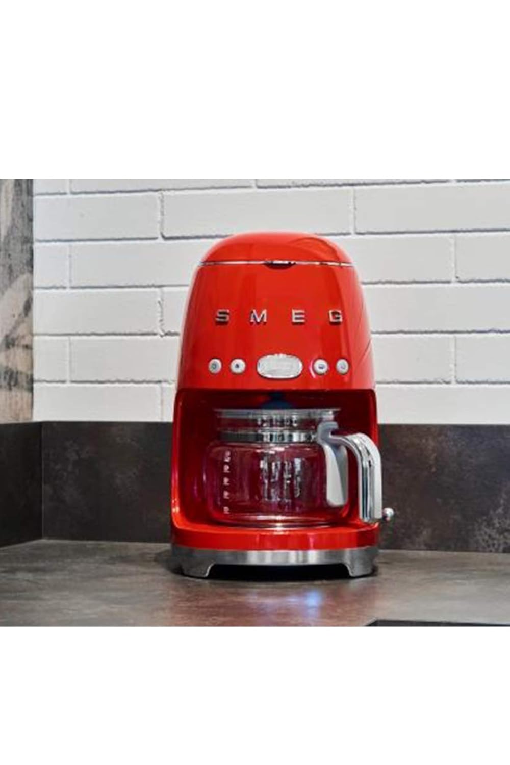 Smeg DCF02RDEU Coffee Machine - 11+ - Filter Coffee Machine Drip Coffee Machine DCF02RDEU  50's Style Aesthetic Mahajan Electronics Online