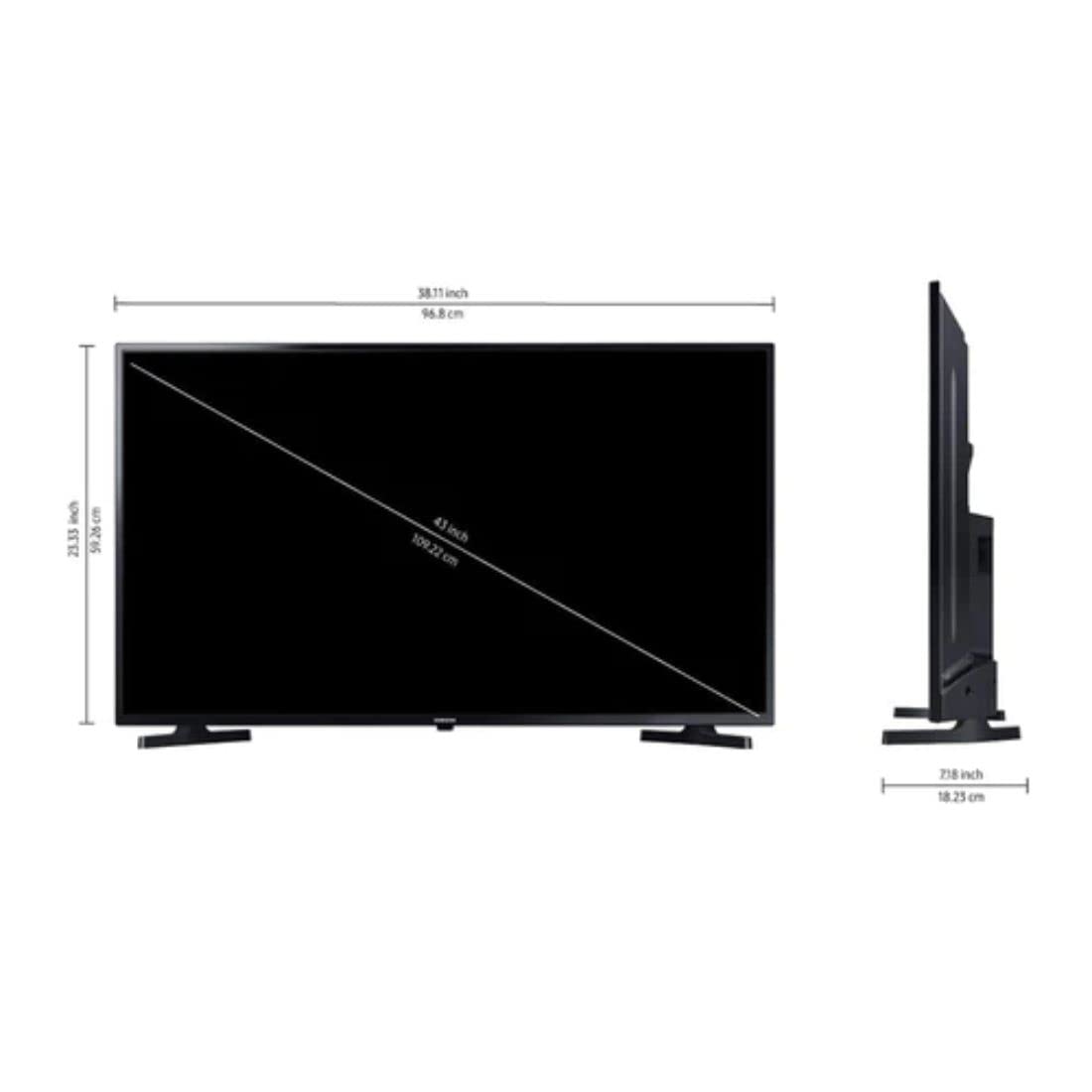 Samsung 80 cm (32 Inches) HD Ready Smart LED TV UA32T4390AKXXL(Black) - Mahajan Electronics Online