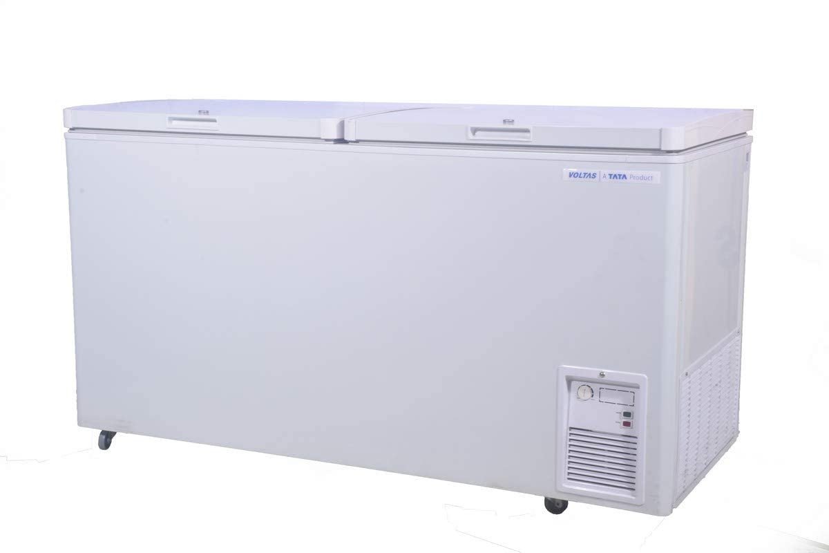 Voltas CF HT 500 DD P BE Deep Freezer Hard top  with energy efficient compressor and corrosion resistant durable body(500LT.)