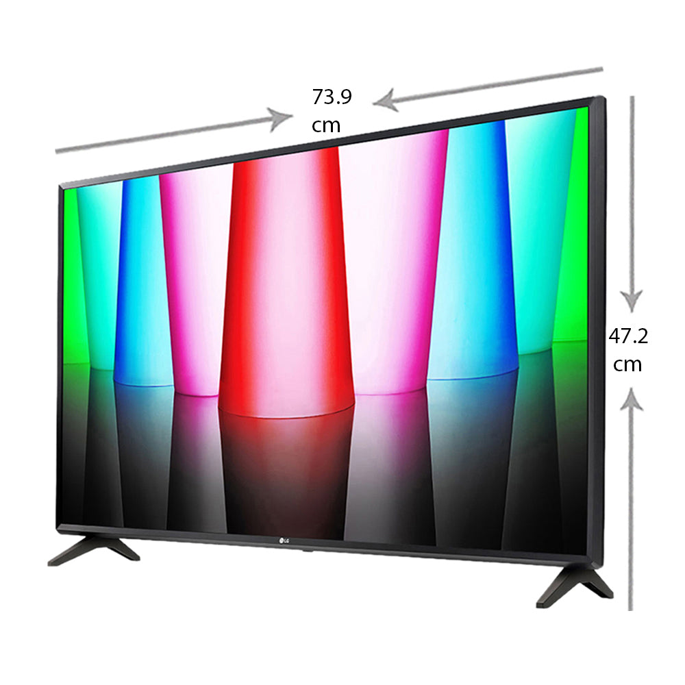 LG 32LQ573BPSA 81 cm (32) Smart TV (LQ57) with α5 Gen5 AI Processor, WebOS, ThinQ AI, Active HDR, Smart AI, HD Ready Mahajan electronics online