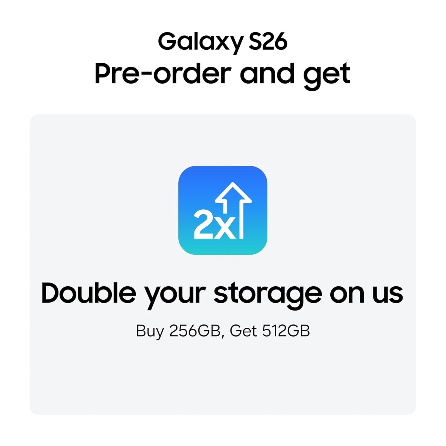 Samsung Galaxy S26 5G (Sky Blue, 12GB RAM, 512GB Storage), AI Phone, Photo Assist, Creative Studio, 50MP Camera, and 4300mAh Battery Mahajan Electronics Online