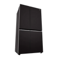 LG GLB257HWB3 Convertible 650 Litres 3 Star Frost Free Side by Side Refrigerator with Multi Air Flow (Western Black) Mahajan Electronics Online 