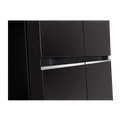 LG GLB257HWB3 Convertible 650 Litres 3 Star Frost Free Side by Side Refrigerator with Multi Air Flow (Western Black) Mahajan Electronics Online 