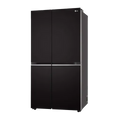 LG GLB257HWB3 Convertible 650 Litres 3 Star Frost Free Side by Side Refrigerator with Multi Air Flow (Western Black) Mahajan Electronics Online 