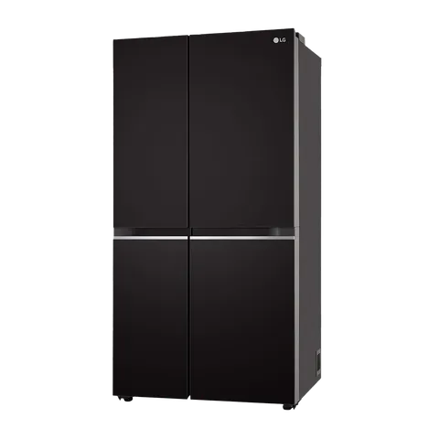 LG GLB257HWB3 Convertible 650 Litres 3 Star Frost Free Side by Side Refrigerator with Multi Air Flow (Western Black) Mahajan Electronics Online 