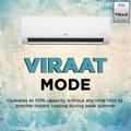 LG TS-H19VNXE.ANLG 5 in 1 Convertible 1.5 Ton 3 Star Dual Inverter Split AC (2024 Model, Copper Condenser, HD Filter) Mahajan Electronics Online