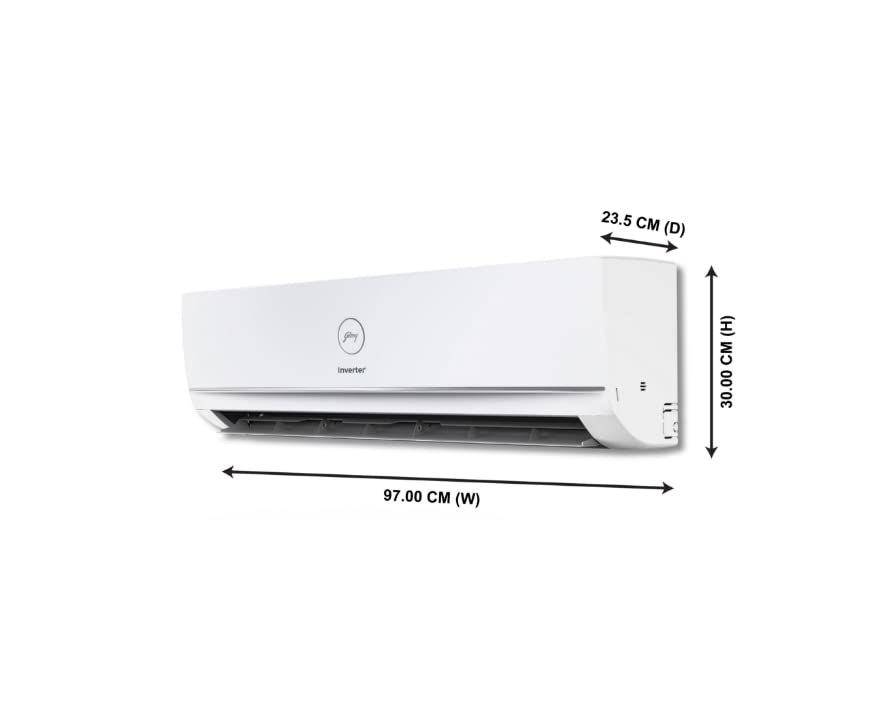 Godrej 1.5 Ton 3 Star Inverter Split AC (AC 1.5T SIC 18TTC3 WYQ, White) Mahajan Electronics online