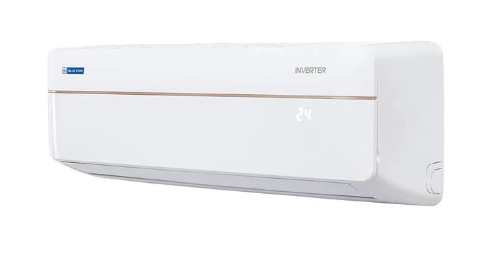 Blue Star 5 in 1 Convertible 1.5 Ton 5 Star Inverter Split AC with 4-Way Swing Mahajan Electronics Online