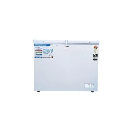 Godrej DH EPenta 325D 2HCN RW 300 L 4 Star Double Door Freezer (White) Mahajan Electronics Online