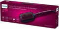 PHILIPS BHH730/00 (Dark Wine Color) Naturally Heated, Silk Protect technology, Hair Straightener Brush - Mahajan Electronics Online