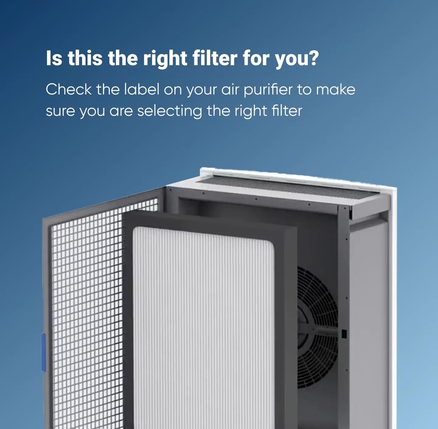 Blueair Original SmokeStop Filter 200 Series Compatible with 203 • 203 Slim • 205 • 270E • 270E Slim • 280i • 290i New Mahajan Electronics Online