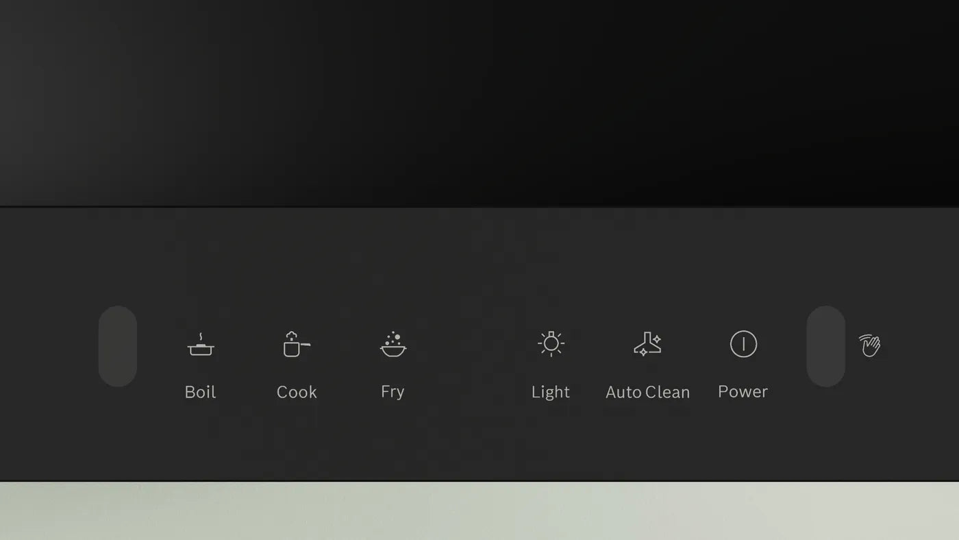 Bosch DWB98IJ60I 90CM Glass Kitchen Chimney | 1300 m³/h Suction | Touch &amp; Gesture Control | Auto Clean | Filterless Technology | Mahajan Electronics Delhi NCR Mahajan Electronics Online