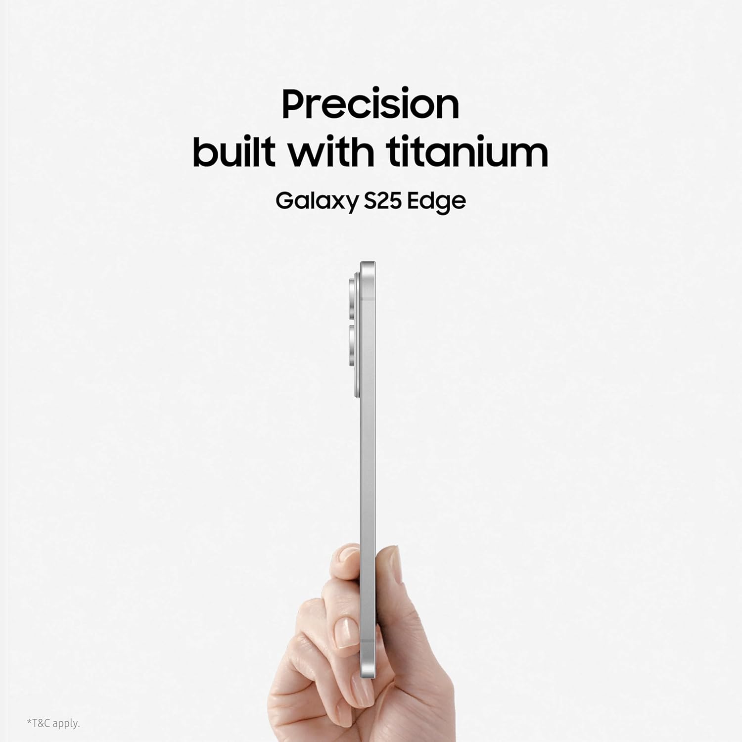 Samsung Galaxy S25 Edge 5G AI Smartphone (Titanium JetBlack, 12GB RAM, 256GB Storage) | Precision Built with Titanium | Ultra-Sleek and Premium with a 200 MP Camera | Snapdragon 8 Elite for Galaxy Mahajan Electronics Online