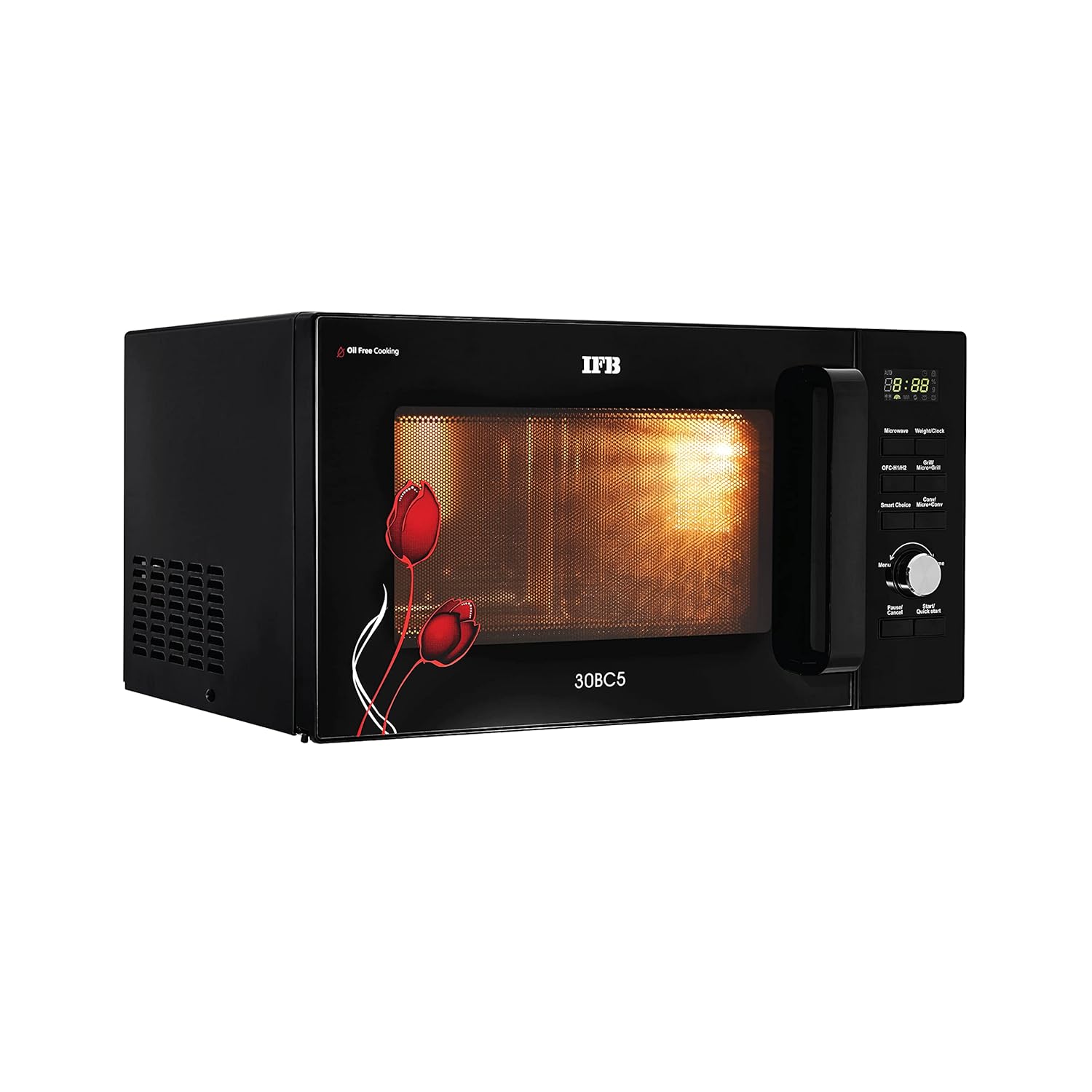 IFB 30BC5 30 Litre Convection Microwave Oven | Oil-Free Cooking | Steam Clean | 22 Auto Cook Menus | Black | Buy Online at Mahajan Electronics