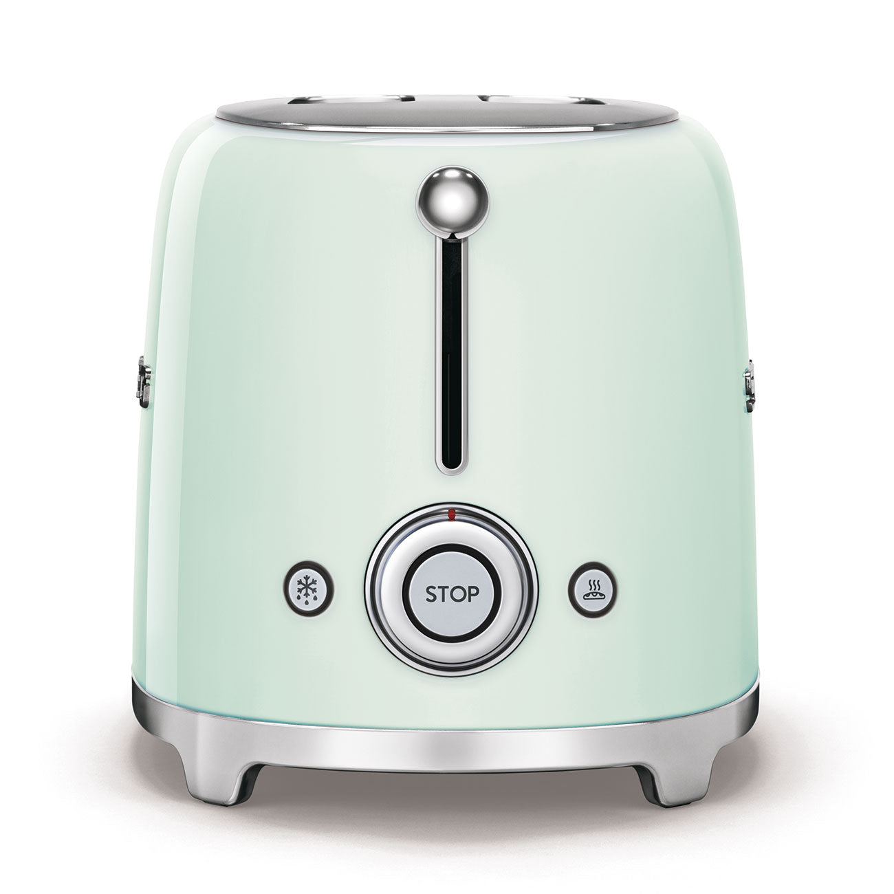 SMEG  TSF01PGEU 2 slice Toaster Pastel Green, Glossy 50's Style Aesthetic Mahajan Electronics Online