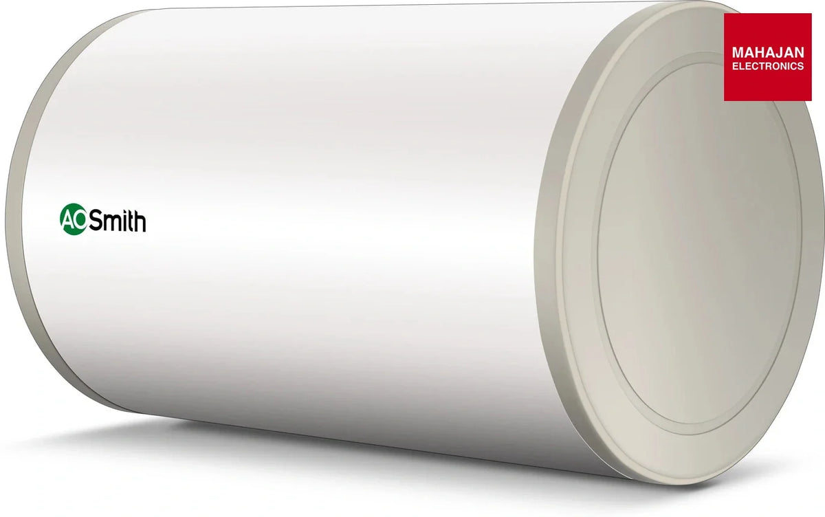 AO Smith HAS-X-035 LHS 35L 2 Star Horizontal Storage Water Heater with Left Side Inlets, 3000W (White) – Mahajan Electronics Online.