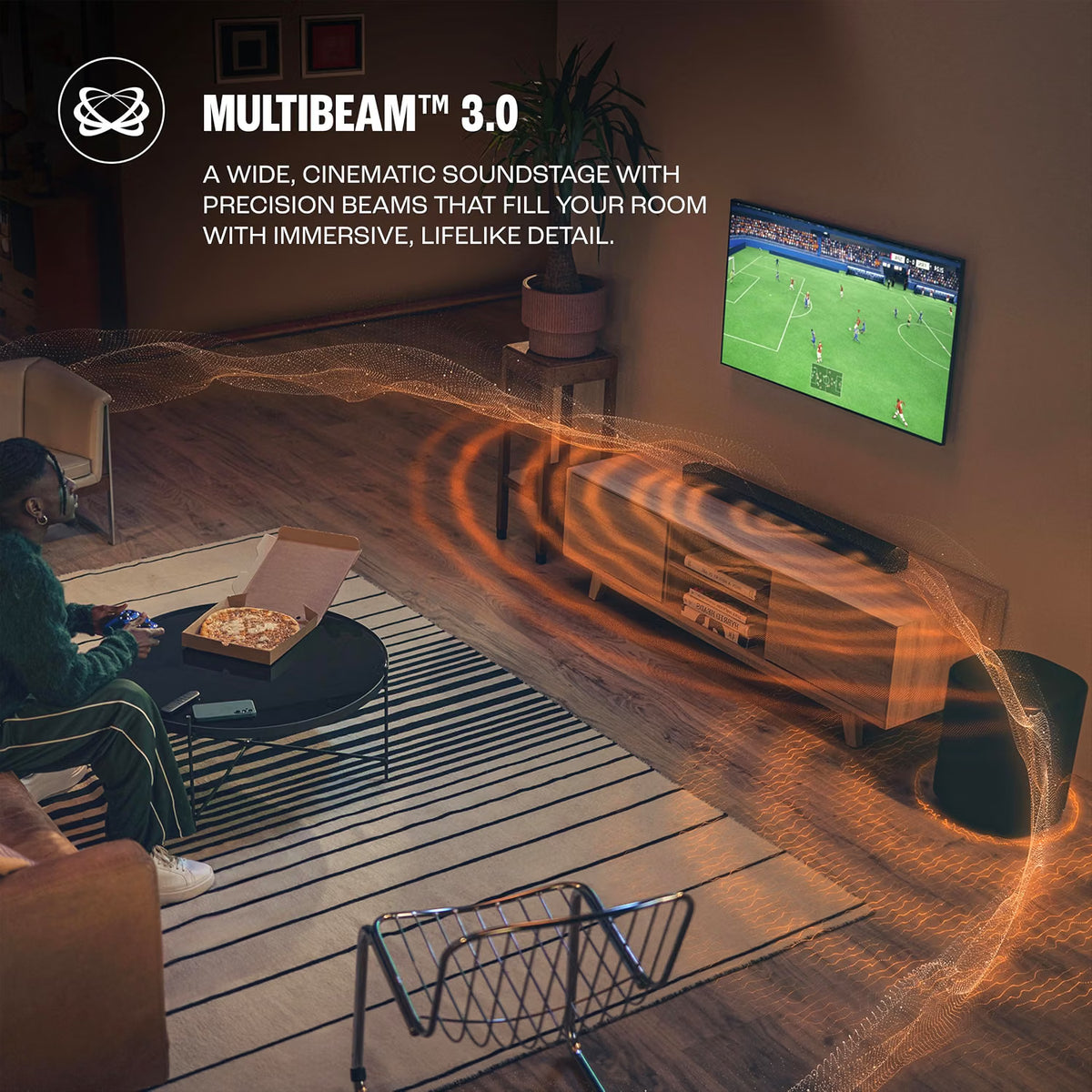 JBL Bar 500 MK2, Dolby Atmos® Soundbar with Wireless Subwoofer, 5.1 Channel, 3D Surround, Multibeam™, HDMI eARC with 4K Dolby Vision Pass-Through, Bluetooth, Wi-Fi, One App, 750W Jbl