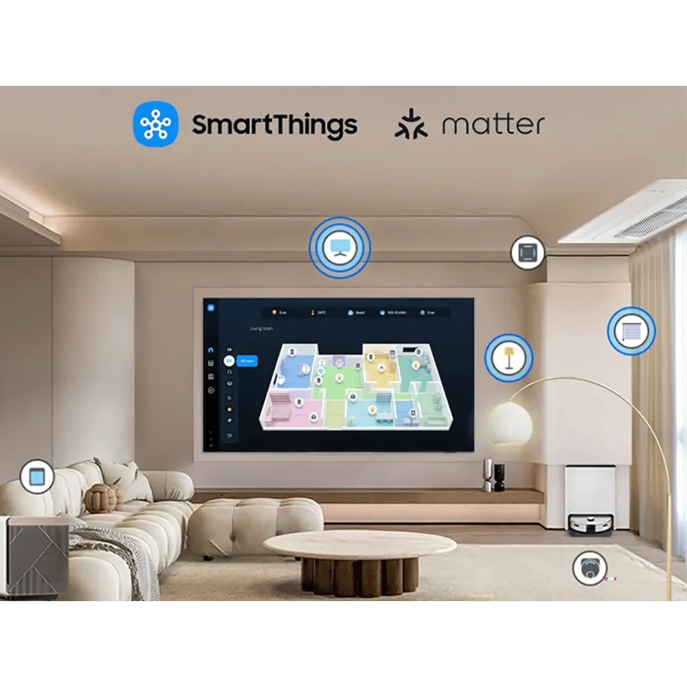 SAMSUNG QA98Q7FAAUXXL 248.9 cm (98 inch) QLED 4K Ultra HD Smart Tizen TV with Google Voice Assistant Mahajan Electronics Online