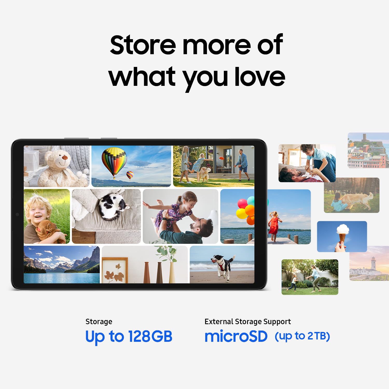Samsung Galaxy Tab A11, 22.05 cm (8.7 inch) TFT LCD Display, 8 GB RAM, 128 GB Storage, Wi-Fi + 5G Tablet, Gray Mahajan Electronisc Online