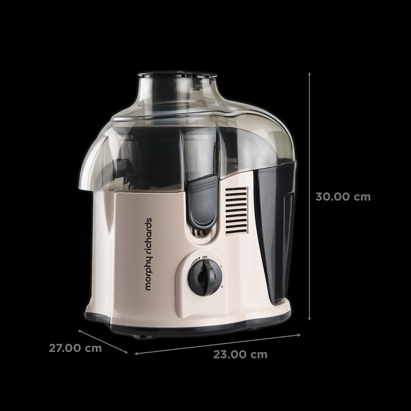 Morphy Richards Maximo Dlx Juicer 500 Juicer (Black, White)