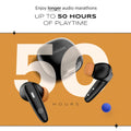 Noise Buds VS401 in-Ear Truly Wireless Earbuds with 50H of Playtime, Low Latency(up-to 50ms), Quad Mic 10mm Driver(Jet Black) - Mahajan Electronics Online