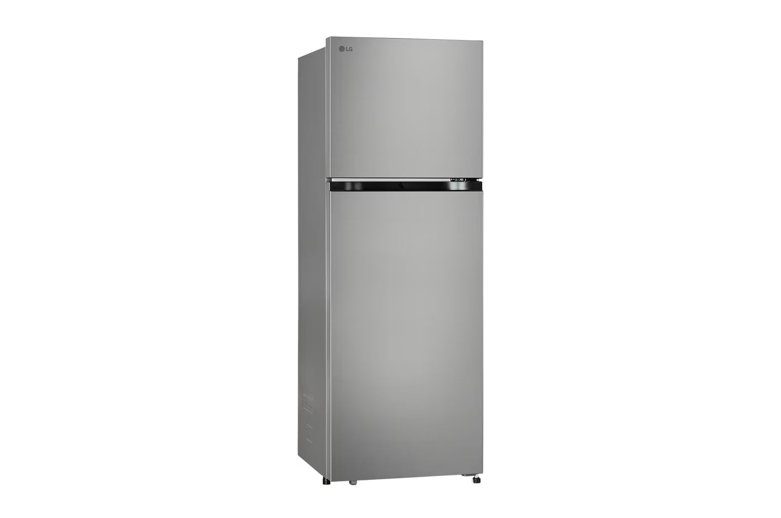LG GLT2526WWPZ 251L Double Door Refrigerator with Smart Mode, Auto Smart Connect, Smart Inverter Compressor, Multi Air Flow, Shiny Steel, 2 Star