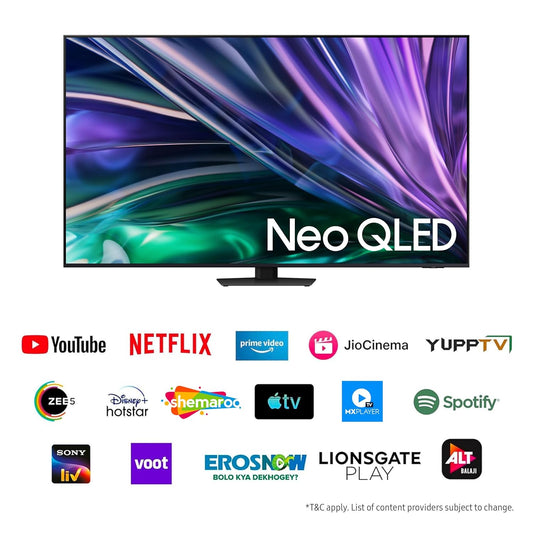 Samsung QA55QN85DBULXL 138 cm (55 inches) 4K Ultra HD AI Smart Neo-QLED TV (Graphite Black) Mahajan Electronics online