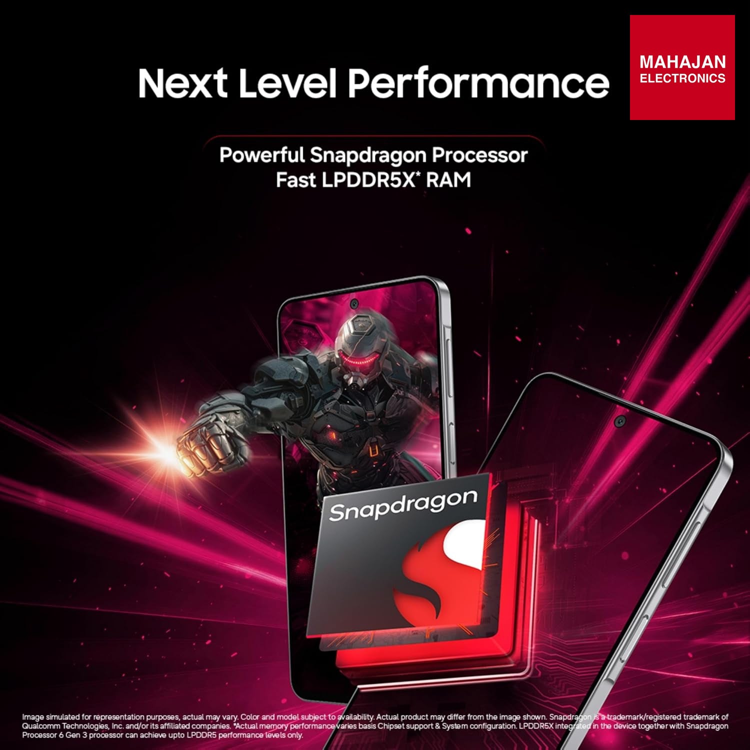 Samsung Galaxy M47 5G (Rogue Red, 6GB RAM, 128GB Storage)| Powerful Snapdragon Processor| Fast LPDDR5x – Mahajan Electronics Online.