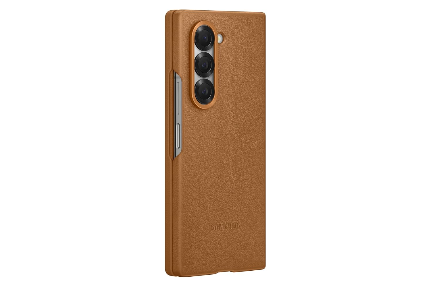 Samsung Galaxy Z Fold6 Kindsuit Case, Brown Mahajan Electronics Online