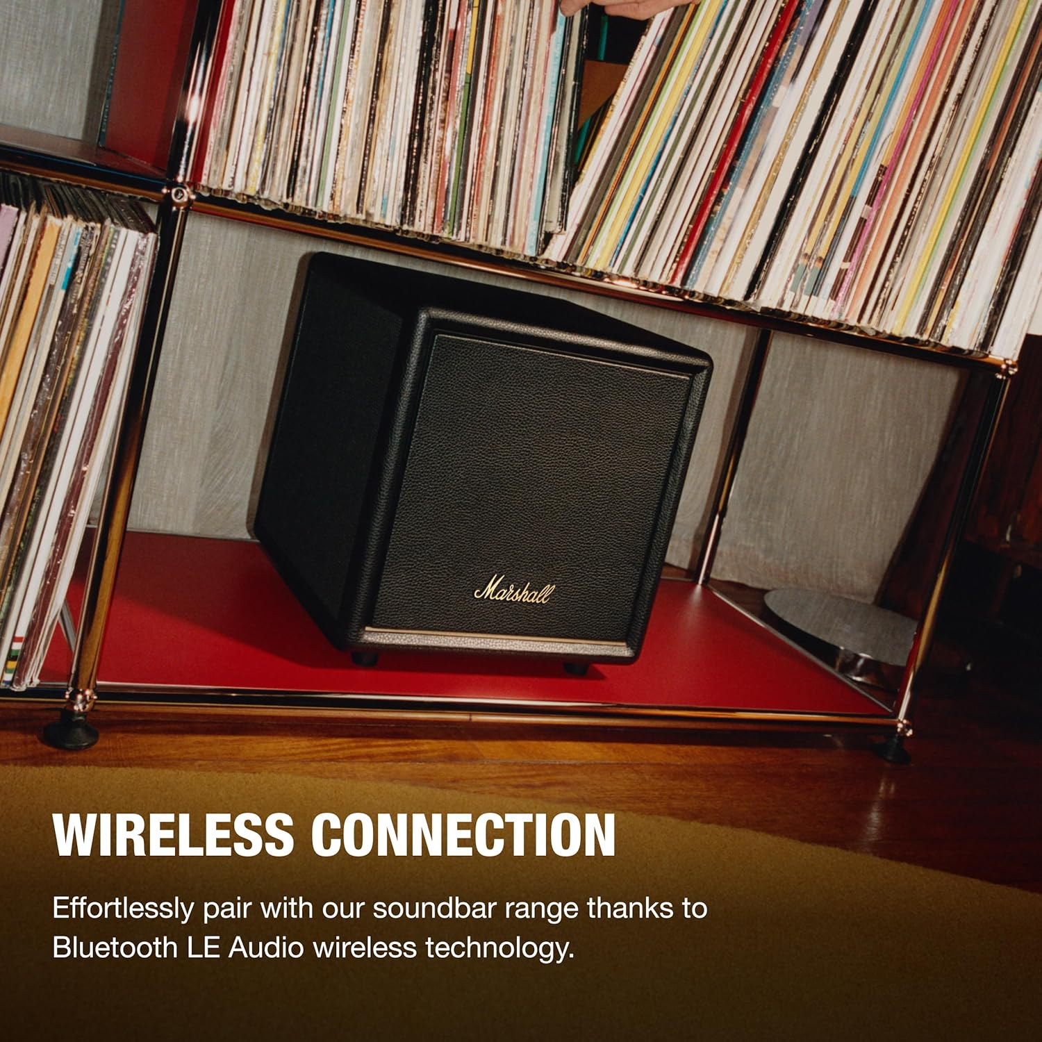 Marshall Heston SUB 200 Wireless Subwoofer | Deep Bass Home Audio