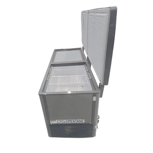 Voltas CVF500DA4-P2-GW CONVERTIBLE Grey 4Star Hard Top Deep Freezer Hard top deep freezer (469 Litre)-Online Mahajan Electronics