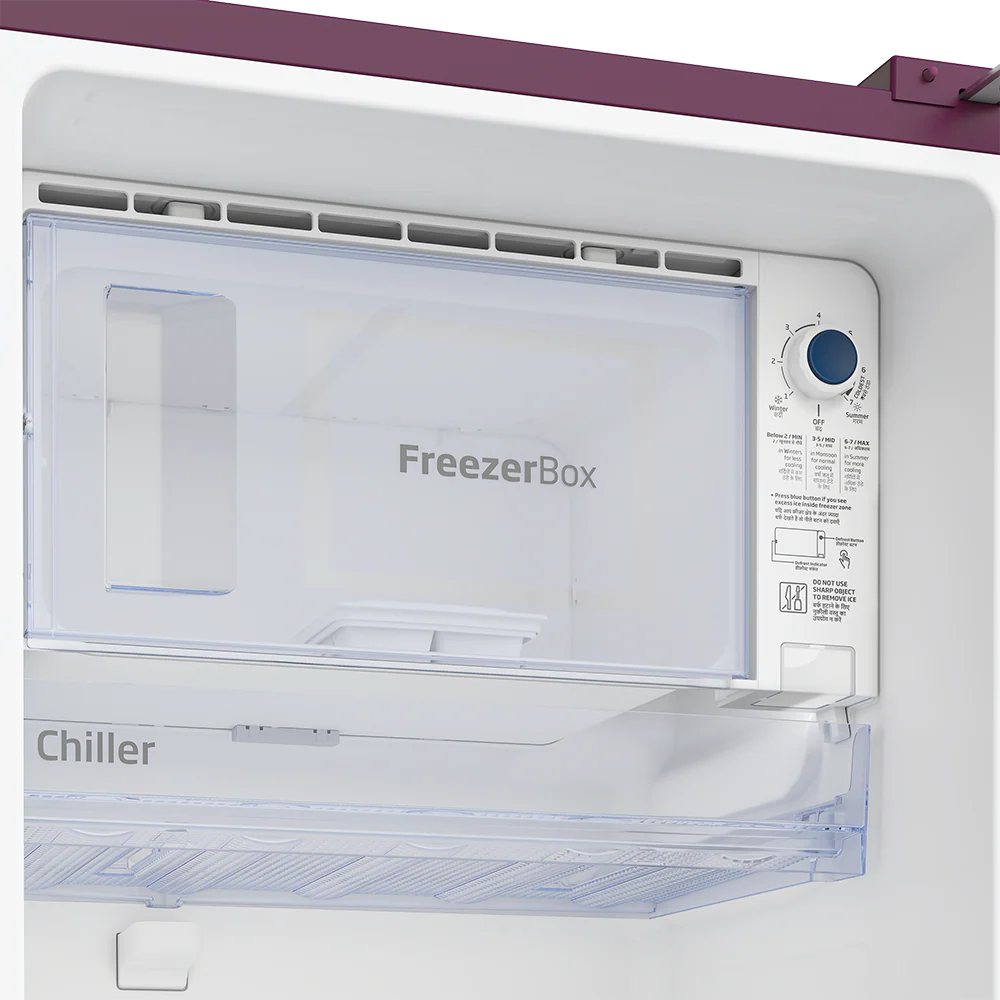 Voltas Beko RDC220B/W0WDE0M0000GD 185 L, 4 Star, Direct Cool Single Door Refrigerator (Peony Delight Wine) Mahajan Electronics Online