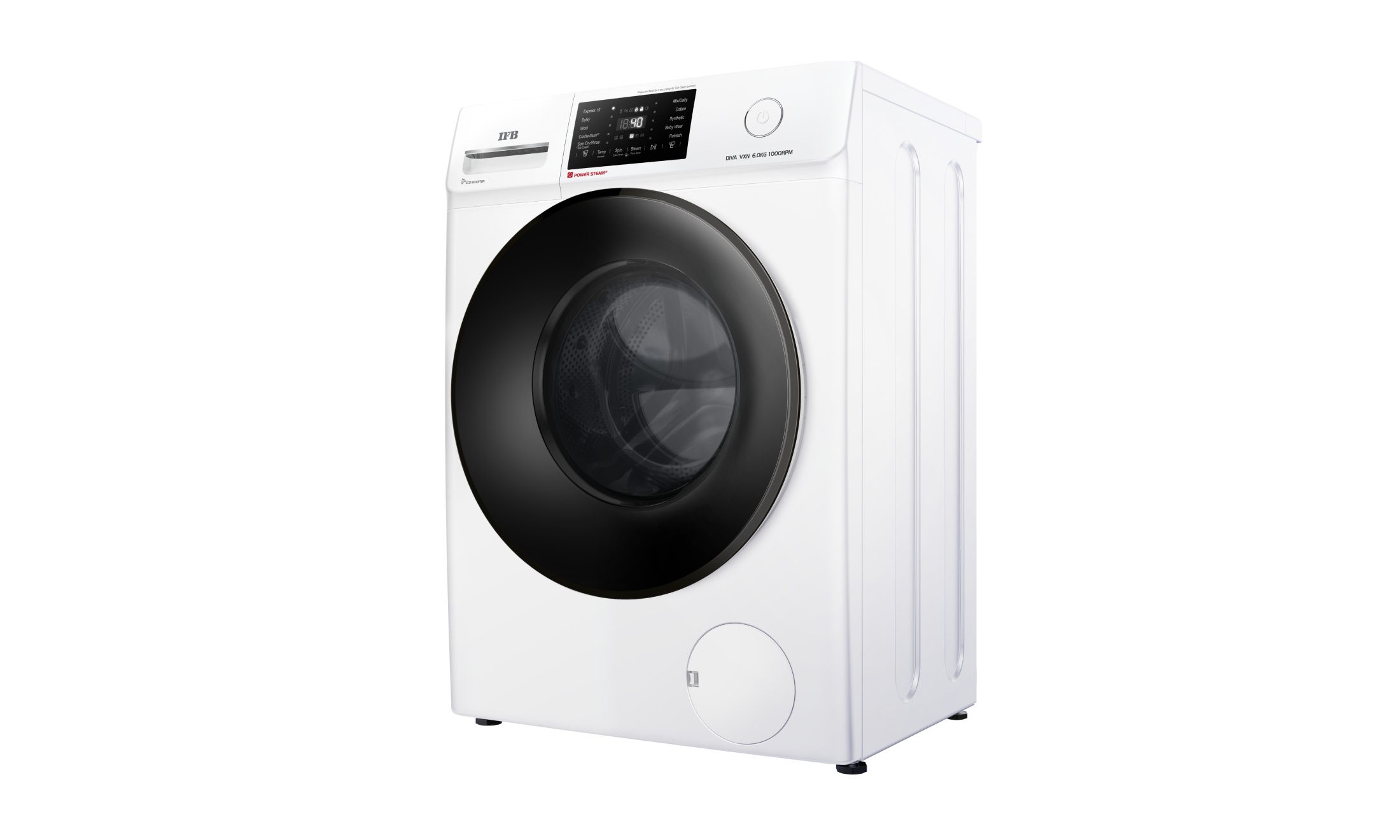 IFB Diva VXN 6010 CMS DeepClean® 6 kg Front Load Washing Machine with Eco Inverter Mahajan Electronics Online