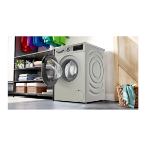 Bosch WGA264AXIN Series 8 11 kg Front Load Washing Machine | i-DOS Smart Dosing | AntiStain | SpeedPerfect | Silver Inox | Mahajan Electronics Delhi NCR