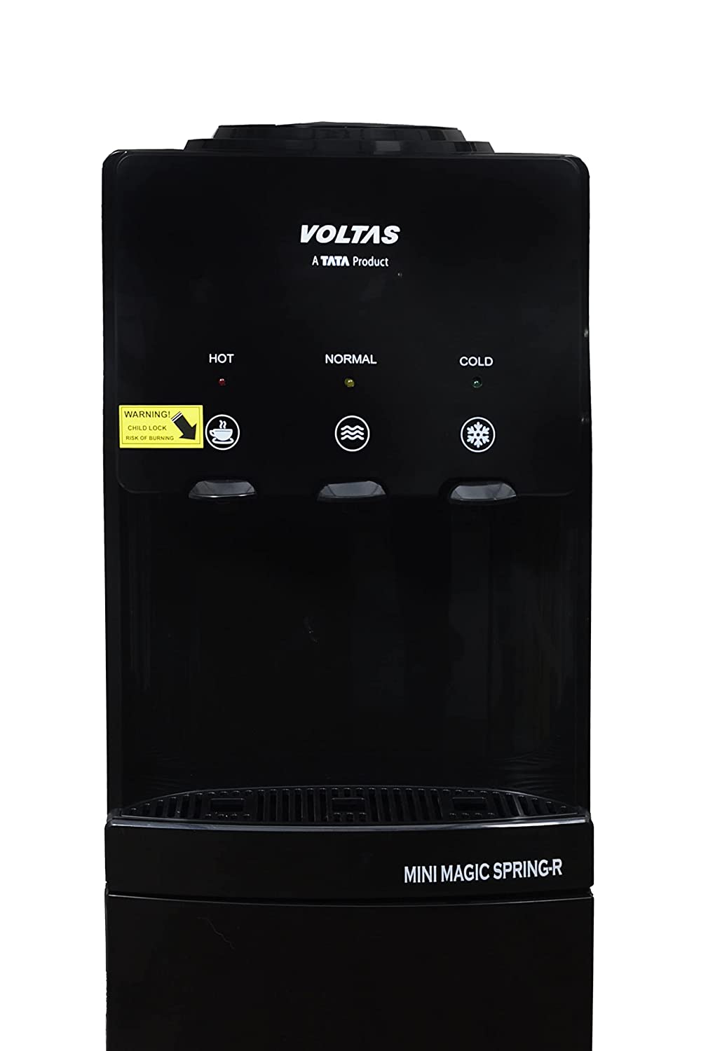 Voltas Floor Mounted Water Dispenser Minimagic SPRING R V Plus Black 2023 - Mahajan Electronics Online