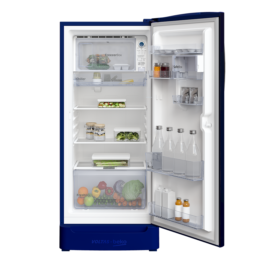 Voltas Beko RDC220C/S0DBE0 185 Litre 3 Star Direct Cool Refrigerator Mahajan Electronics Online