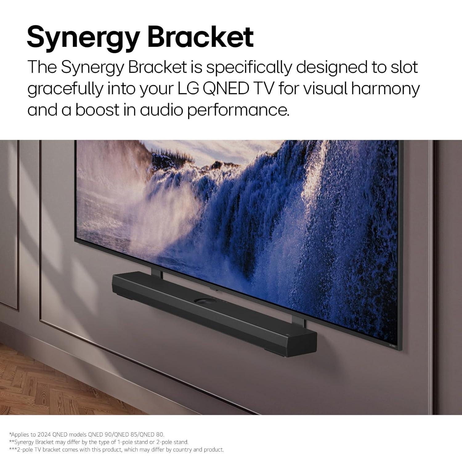 LG Sq70Ty New Launch Soundbar,400W,3.1.1Ch,Dolby Atmos & DTS: X, Hi-Res Audio, Center Up-Firing Speaker, Ai Sound Pro, Wow Synergy, Wireless Subwoofer, Qned Matching Bracket Inside(2024 Qned Tv),Black Mahajan Electronics online