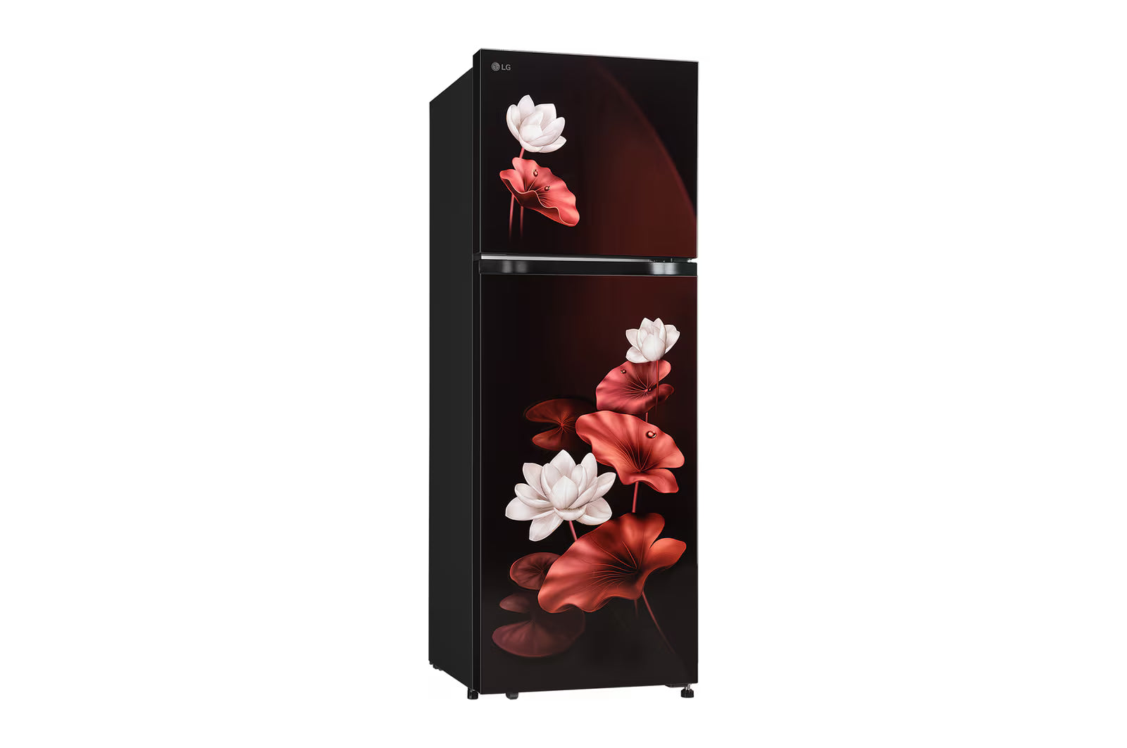 LG GLT2526XWSL 251L Double Door Refrigerator, Convertible, Auto Smart Connect, Smart Inverter Compressor, Multi Air Flow, Scarlet Lotus, 2 Star Mahajan Electronics Online