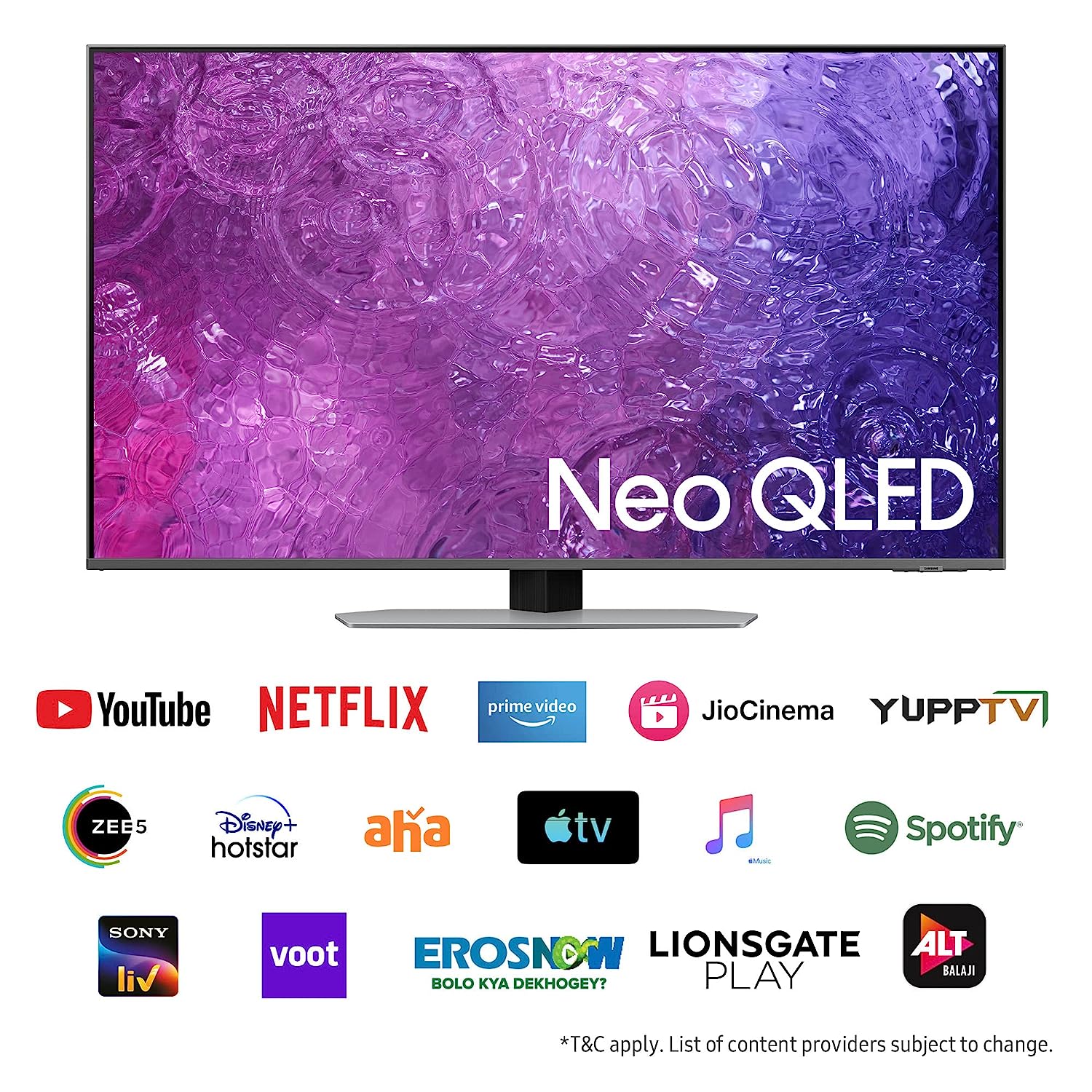 Samsung 138 cm (55 inches) 4K Ultra HD Smart Neo QLED TV QA55QN85CAKLXL  (Titan Black)