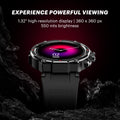 NoiseFit Force Rugged Round Dial Bluetooth Calling Smart Watch with 1.32