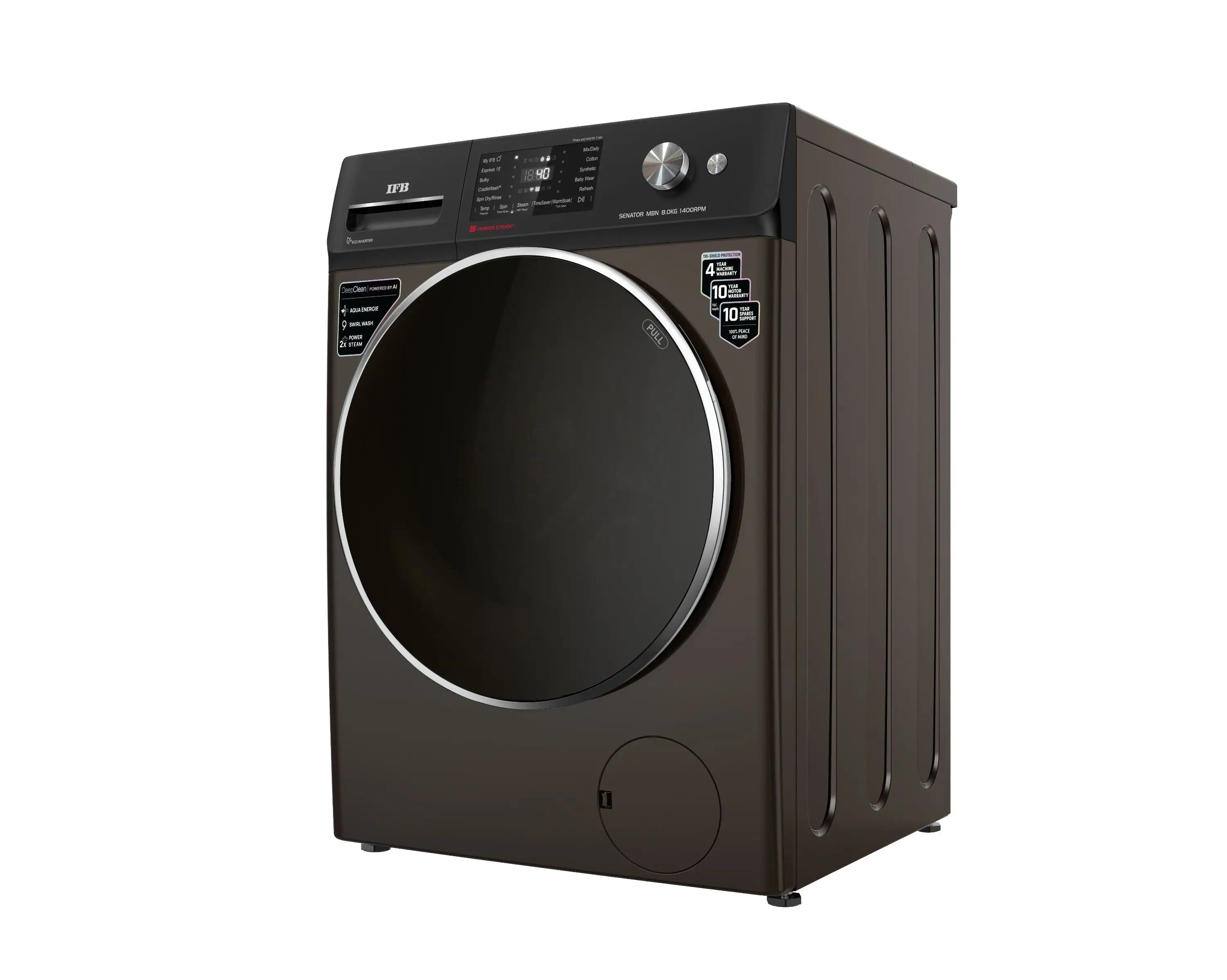 IFB Senator MBN 8014K Front Load Washing Machine 8 kg | 1400 | Mocha Mahajan Electronics Online