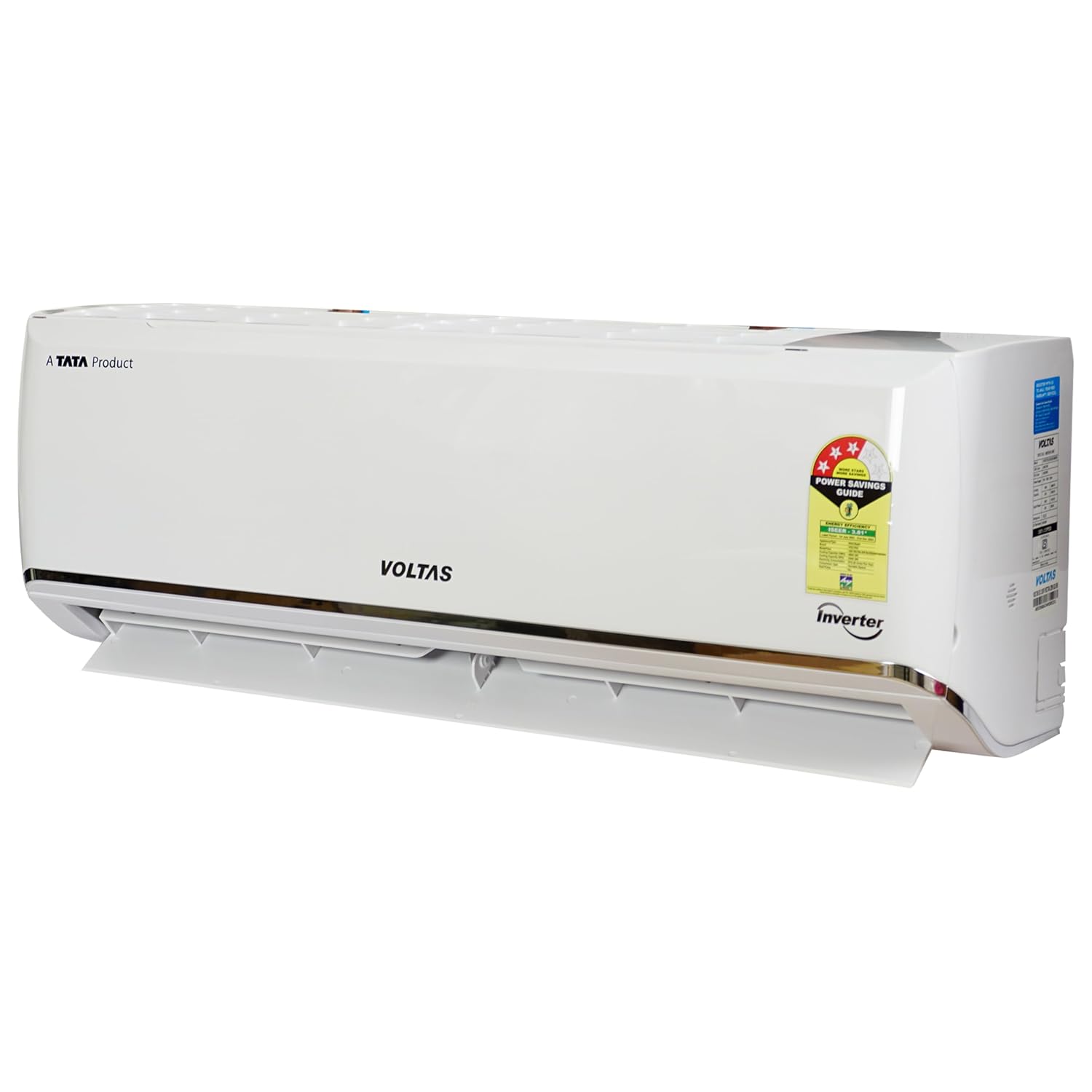 Voltas 183V VECTRA ZEN SILVER  1.5 Ton 3 Star Inverter Split AC (Copper, 4-in-1 Adjustable Mode, Anti-dust Filter, 2024 Model) Mahajan Electronics Online